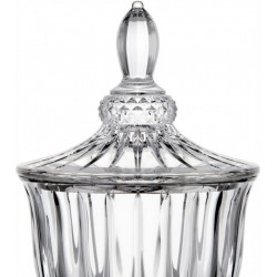 Bomboniere 24cm De Altura Melina Em Vidro Hauskraft